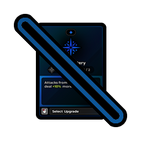 Cards Disabled modifier icon