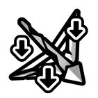 Short Range modifier icon