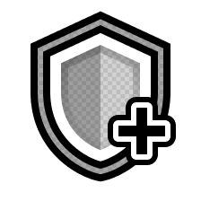 Shield icon used for the Shielded modifier